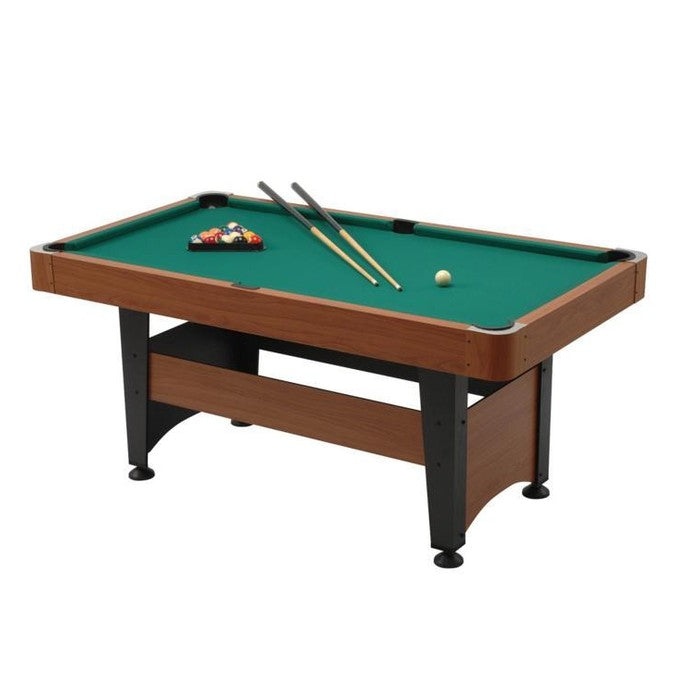 Masă Biliard Garlando Chicago 4 – 140x70cm, MDF 15mm, Gri, Accesorii Incluse