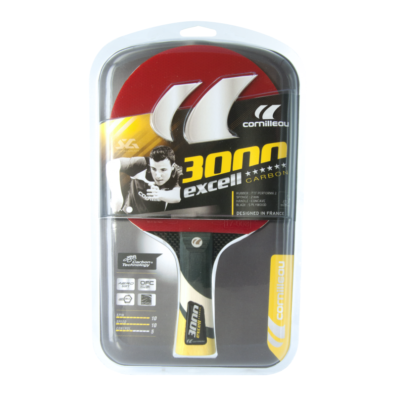 Paleta Cornilleau Excel 3000 Carbon