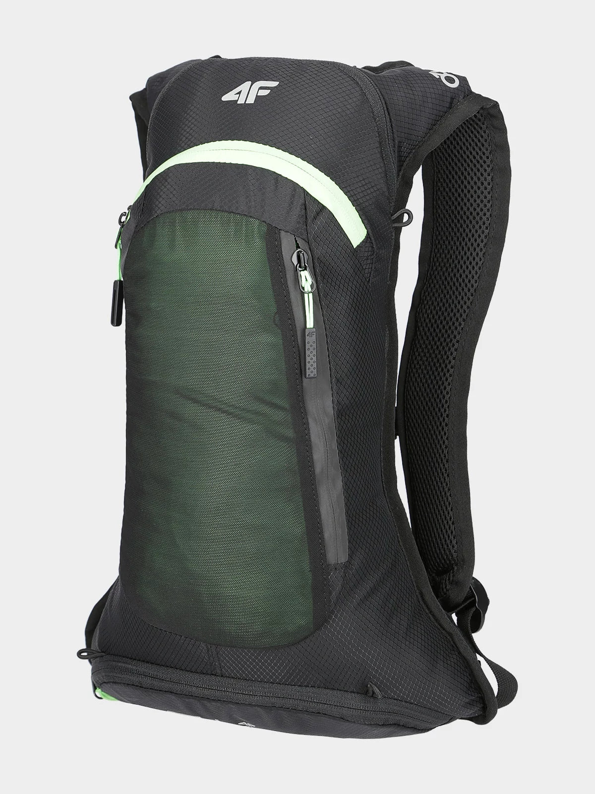 Rucsac Ciclism 4F 15L cu Sistem H2O Negru - Black, ONE SIZE
