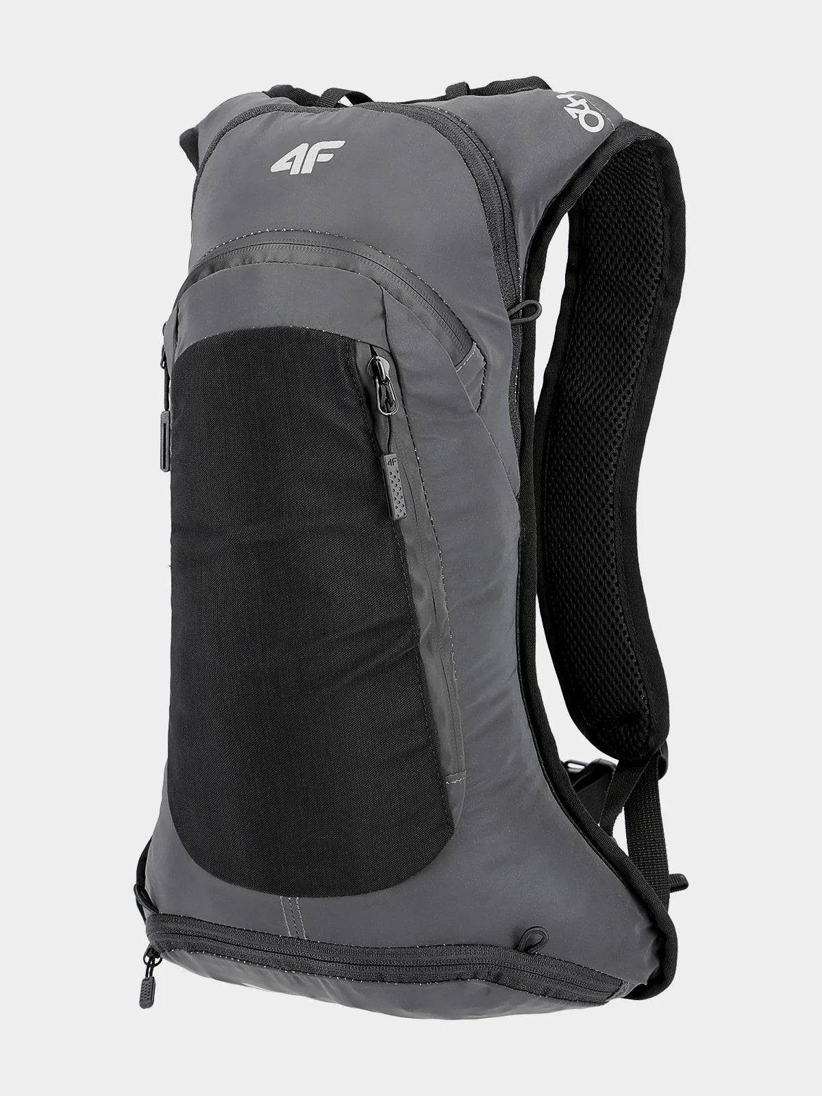 Rucsac Ciclism 4F 15L cu Sistem H2O Negru - Negru, ONE SIZE