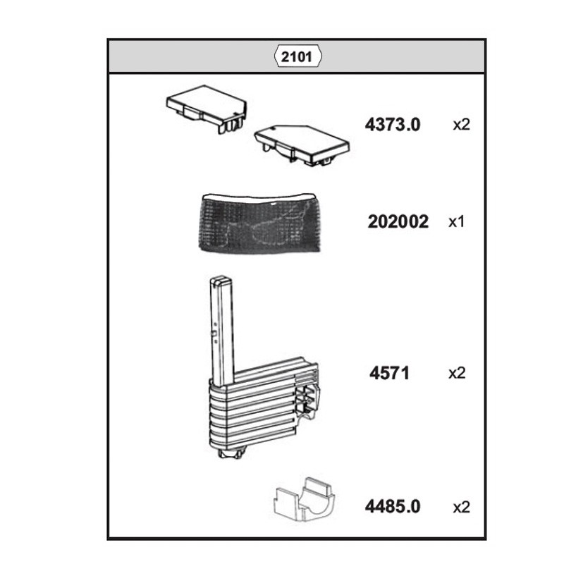 Set fileu Cornilleau 2015